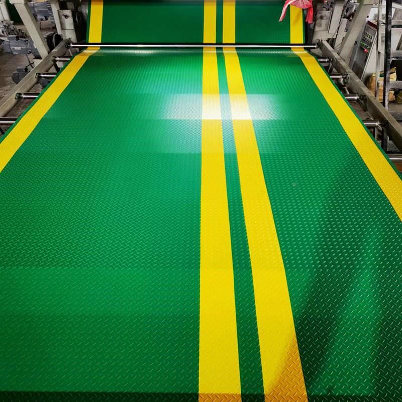 车间过道工业带黄色警示边牛津橡胶地垫加厚PVC防滑垫工厂地板垫,淘宝优惠券,粉丝福利购,淘宝优惠卷