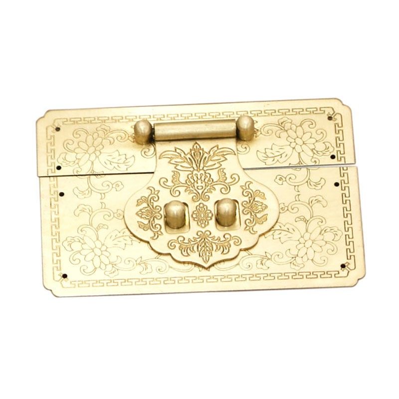 中式仿古结婚礼樟木箱牌实木箱子方搭扣木盒子锁扣首饰盒锁牌铜活,淘宝优惠券,粉丝福利购,淘宝优惠卷