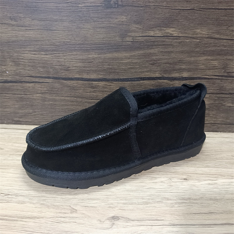 断码折扣男豆豆鞋2023新款羊毛一脚蹬懒人鞋男雪地靴平底保暖棉鞋,淘宝优惠券,粉丝福利购,淘宝优惠卷