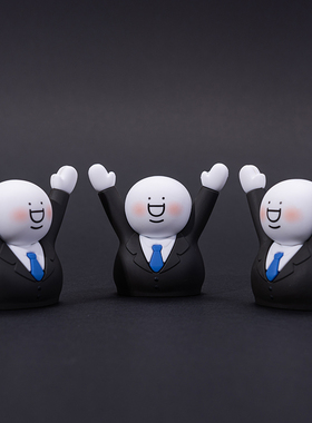 小蓝和他的朋友G胖名片夹展示玩具沙雕创意办公室U装饰品桌面摆件