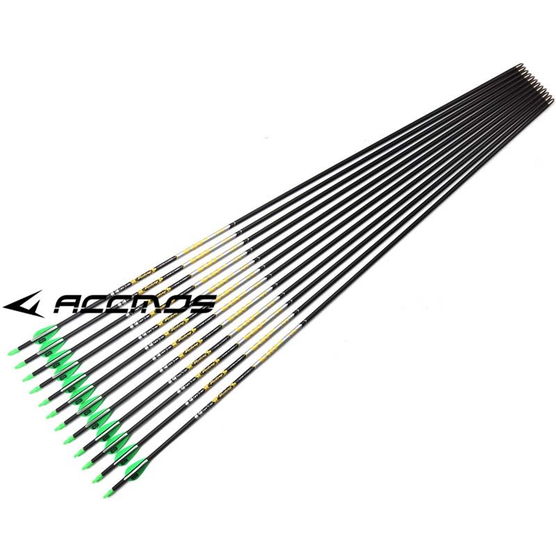 VAP V1 700碳素箭碳箭 4.2内径反曲弓专用箭尹斯顿羽 - 图0