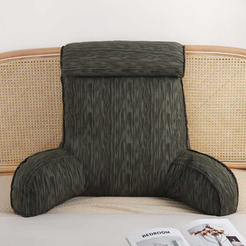 Bedside soft bag back cushion bed pregnant women cushion pillow sofa reading neck protector waist protector bay window waist support removable pillow
