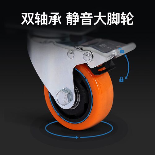 重型工具柜车间用多功能工业级五金工G具收纳维修工具车移动工具 - 图1