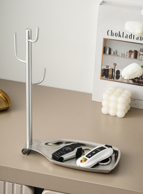 创意钥匙化妆品首饰收纳摆件入户玄关家居桌面装饰品乔迁新居礼品