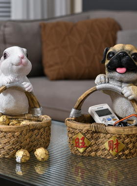 创意玄关收纳摆件家居饰品客厅装饰门口鞋柜上放钥匙乔迁生日礼物