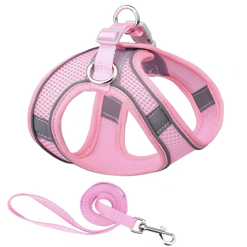 宠物透气牵引胸背带猫咪小中型狗狗防挣脱牵引套装遛猫遛狗神器,淘宝优惠券,粉丝福利购,淘宝优惠卷