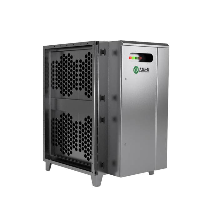 Low-altitude electrostatic oil fume purifier catering kitchen oil fume purifier Guangzhou oil fume purifier search