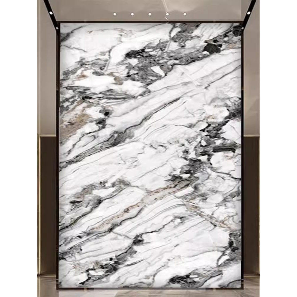 简约轻奢潘多拉壁画石纹理墙布宝格丽大理石墙纸客厅玄关电视背景,淘宝优惠券,粉丝福利购,淘宝优惠卷
