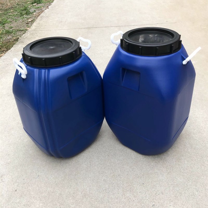 公斤kg塑料桶再生料 化工桶油桶 L升水桶 废水桶 100斤运输桶 - 图2