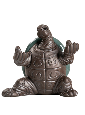 创意功夫乌龟紫砂茶宠茶玩精品养笔架茶桌景观装饰造景