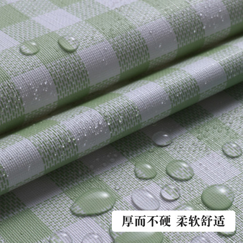 布艺桌布防水防油免洗防烫 北欧pvc正方形餐桌布桌垫家用方桌台布 - 图1