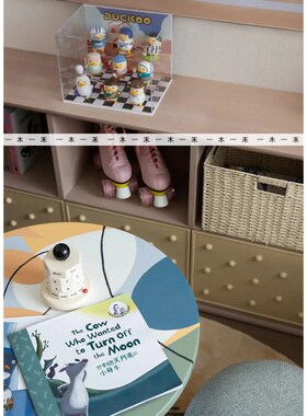 现代样板间儿f童房软装摆件可爱女孩房泡泡马特花艺溜冰鞋套装道