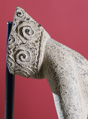 家居酒柜装饰品古典中式仿古工艺品博古架摆件玄关禅意摆件佛手