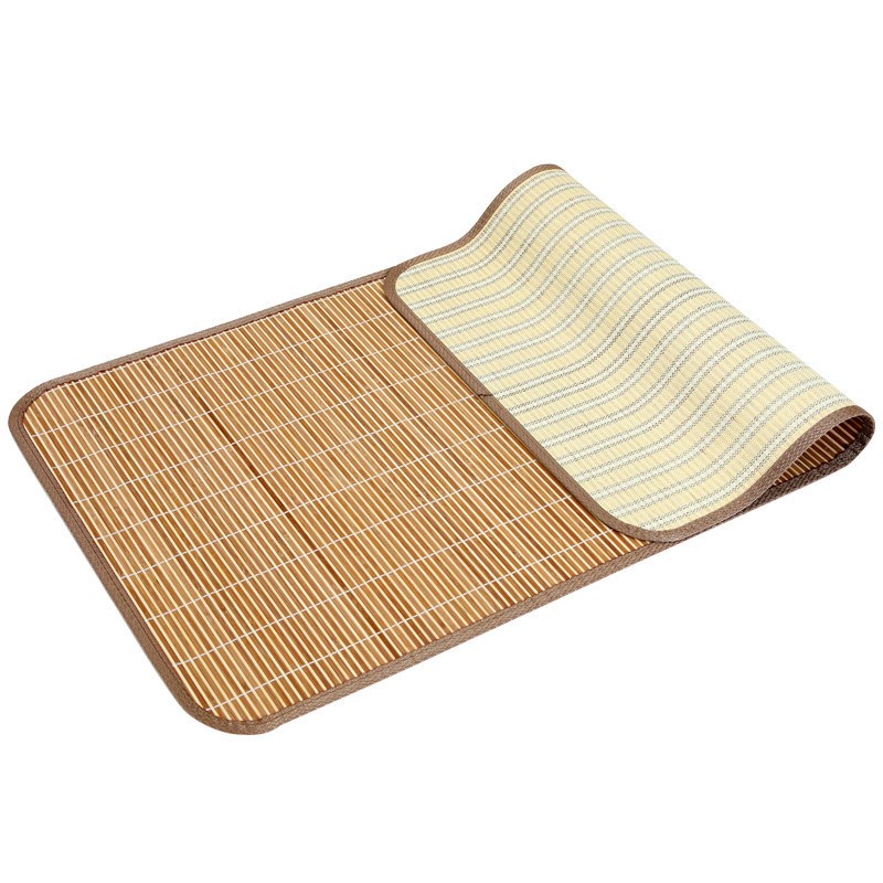 婴儿凉席儿童床竹席幼儿园专用夏季学生午睡透气席子宝宝双面凉席 - 图2