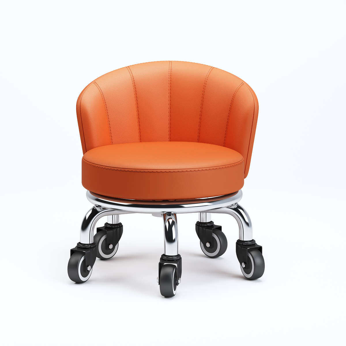 新疆包邮万向轮家用靠背小板凳滑轮圆凳缝凳子凳子移动矮凳凳学步,淘宝优惠券,粉丝福利购,淘宝优惠卷