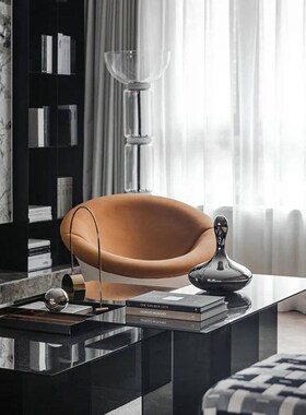 现代轻奢银色陶瓷水滴摆件v家居软装饰品样板间酒店售楼部茶几摆