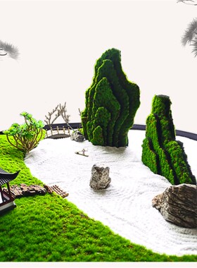 酒店大圆桌摆台 旋转圆台装饰摆件 宴会厅依山傍水 包厢包间装饰