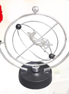 书桌天体办公室摇摆器工艺品混沌系永动仪