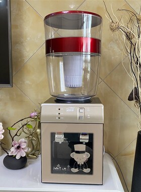 台式饮水机家用办公冰温热制冷制热净水桶家用自来水过桶净水器