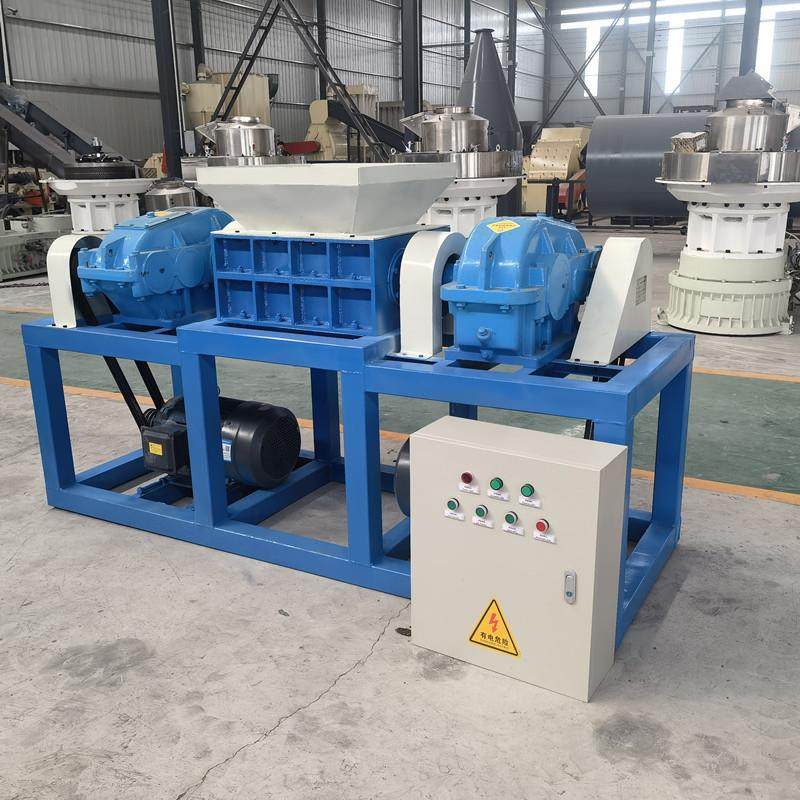 双轴轮胎撕碎机 废金属铁板车架撕碎机 塑料板木托盘撕碎机,淘宝优惠券,粉丝福利购,淘宝优惠卷