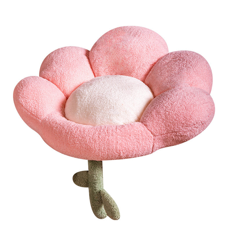 in风抱枕沙发客厅花朵飘窗靠垫靠背垫床头靠枕蒲团坐垫家用地上 - 图2