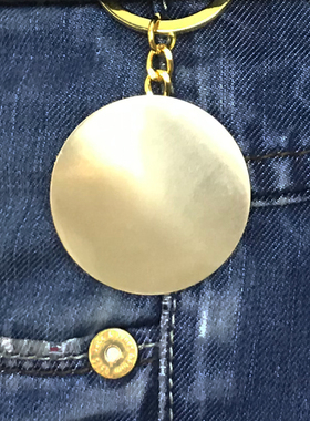 小号八卦镜钥匙扣迷你仿古八卦铜镜保护随身平安挂件男女汽车吊坠