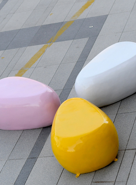 玻璃纤维彩色椅子凳子雕塑摆件行销中心样品屋展示中心商场学校幼