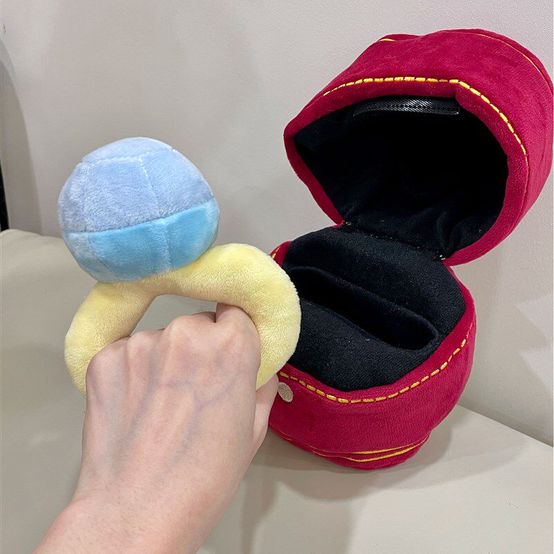 Wedding creative doll ring wedding photo props wedding pet toys wedding room wedding decoration ornaments