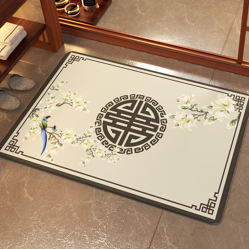 中式入户门垫子客厅门垫卧室地毯进门地垫家用门口脚垫新中式地垫,淘宝优惠券,粉丝福利购,淘宝优惠卷