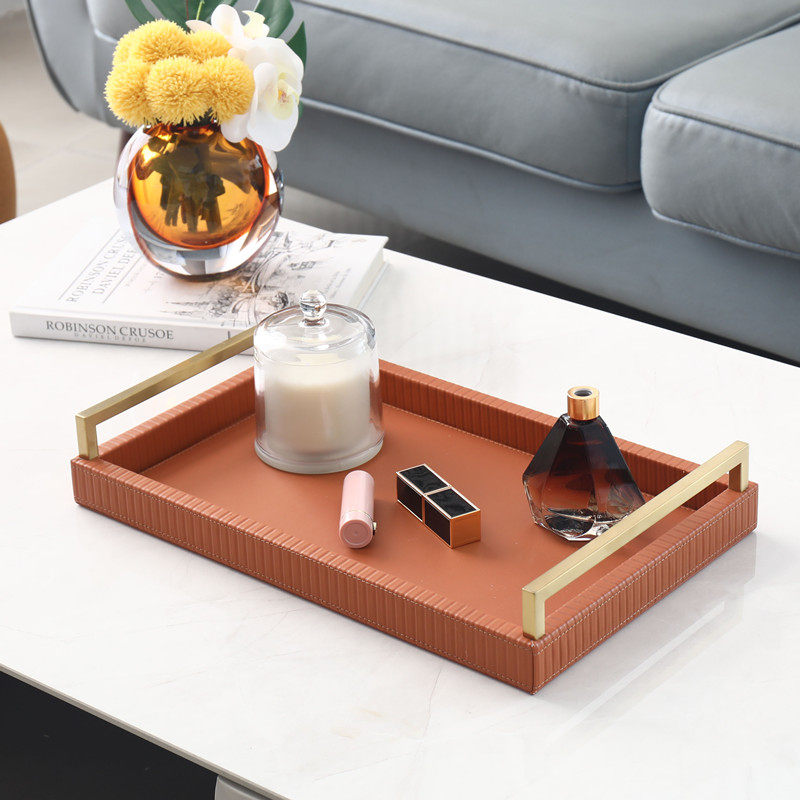 家用装饰纸巾盒轻奢创意客厅茶几收纳卫生纸盒高档创意托盘套装摆,淘宝优惠券,粉丝福利购,淘宝优惠卷