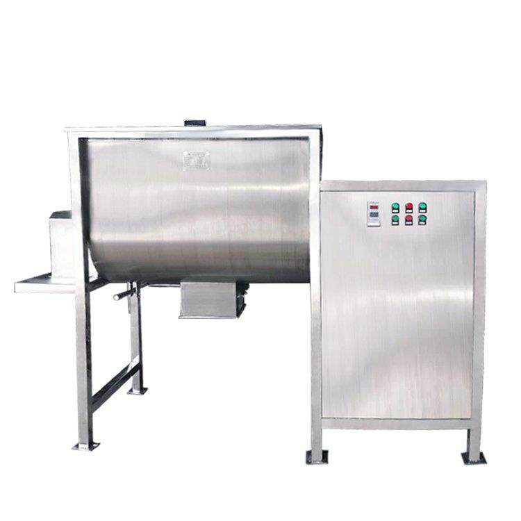 卧式螺带式搅拌机制药原料拌料机中药干湿粉末不锈钢槽型混合机,淘宝优惠券,粉丝福利购,淘宝优惠卷