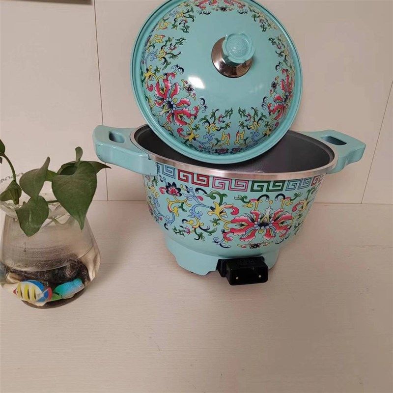 新疆抓饭锅多功能电锅一体式电炒锅火锅煮锅炒菜锅家用不粘锅炒锅,淘宝优惠券,粉丝福利购,淘宝优惠卷