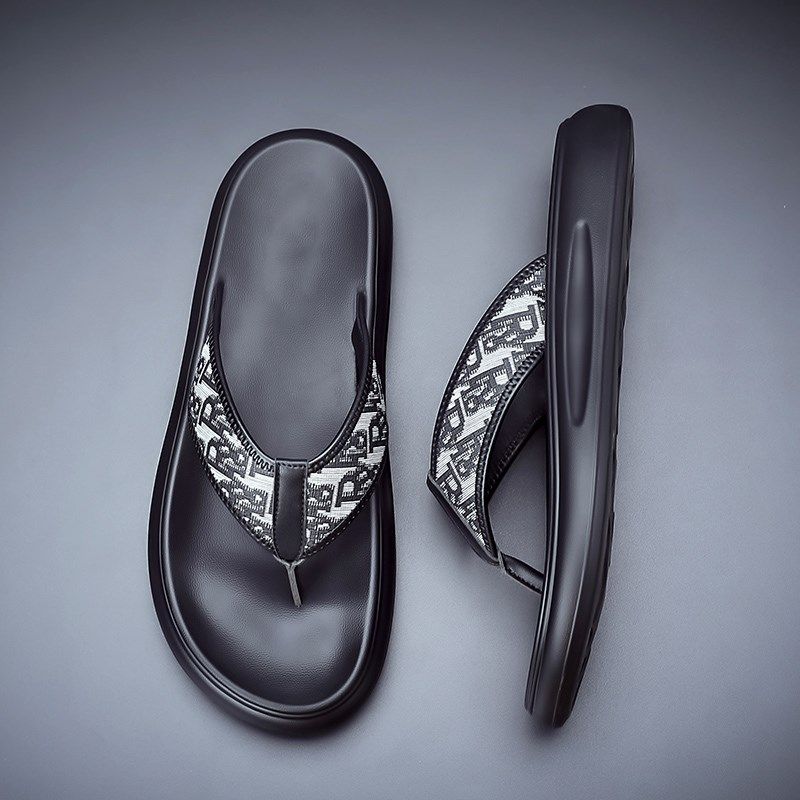 拖鞋男潮夏季外穿2024新款时尚休闲人字拖鞋厚底防滑沙滩拖鞋爆款,淘宝优惠券,粉丝福利购,淘宝优惠卷