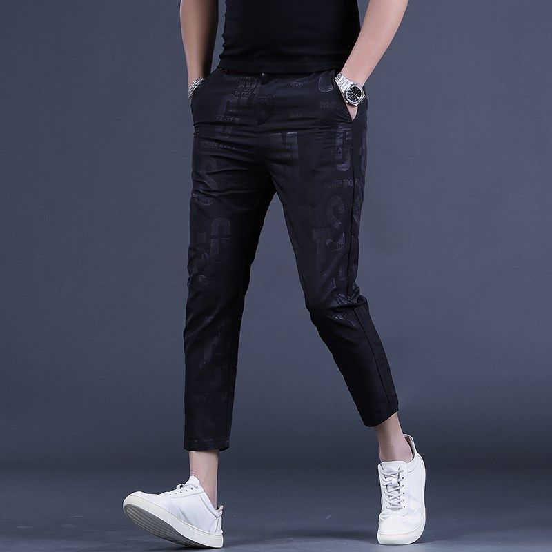 男九分裤西装休闲裤男士西裤潮牌男裤男生七分裤长裤八分男款裤子,淘宝优惠券,粉丝福利购,淘宝优惠卷