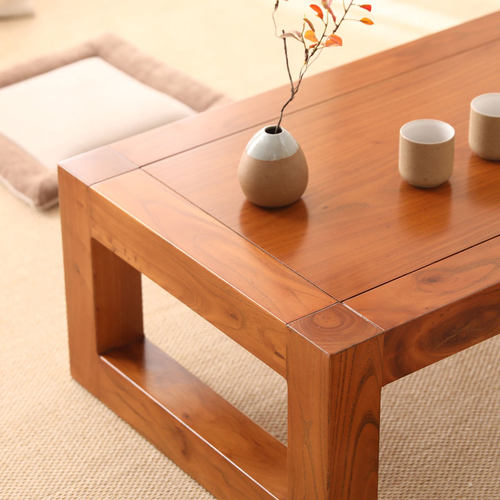 飘窗小桌子榻榻米m茶几阳台炕几实木简约卧室炕桌阳台客厅矮桌 - 图1