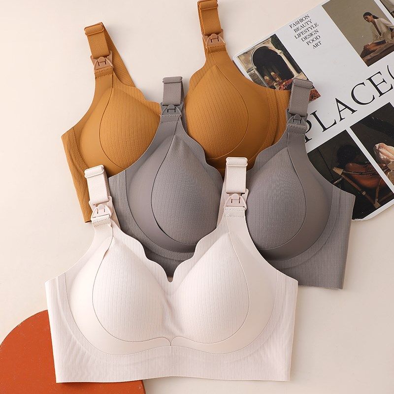 哺乳内衣大码产后喂奶专用聚拢防下垂大胸夏季薄款固定杯孕妇文胸,淘宝优惠券,粉丝福利购,淘宝优惠卷