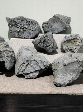 泡沫景观灰色石头仿真工艺假石头装饰酒店园林舞台造景青龙石