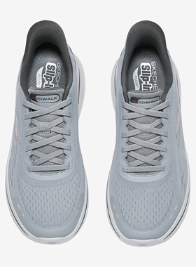 Skechers斯凯奇正品男款MEN'S GO WALK低帮休闲鞋217075-CHAR