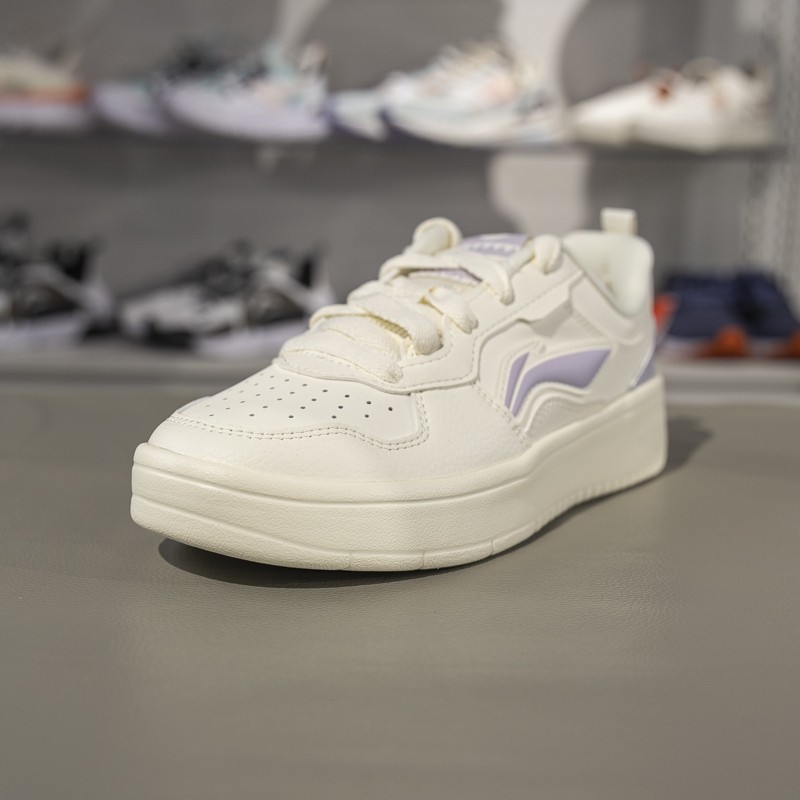 李宁正品春季新款初云女子时尚低帮耐磨防滑休闲板鞋AGCV190-3,淘宝优惠券,粉丝福利购,淘宝优惠卷