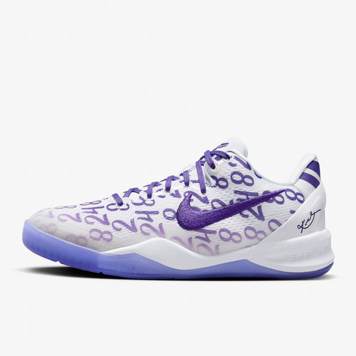 Nike/耐克正品Kobe VIII GS女子大童实战篮球鞋FN0266-101 - 图0