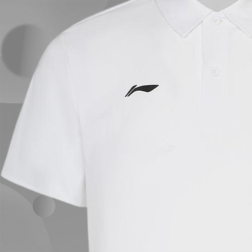 Lining/李宁正品男子宽松透气舒适运动休闲翻领短袖Polo衫APLS229 - 图0