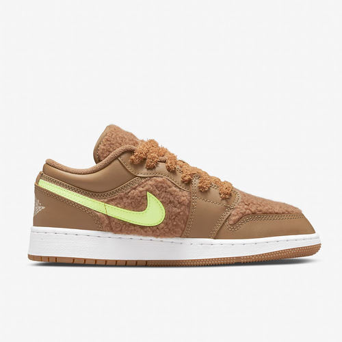 Nike/耐克正品Jordan1 Low AJ1女子GS大童鸳鸯板鞋DO2233-264 - 图1