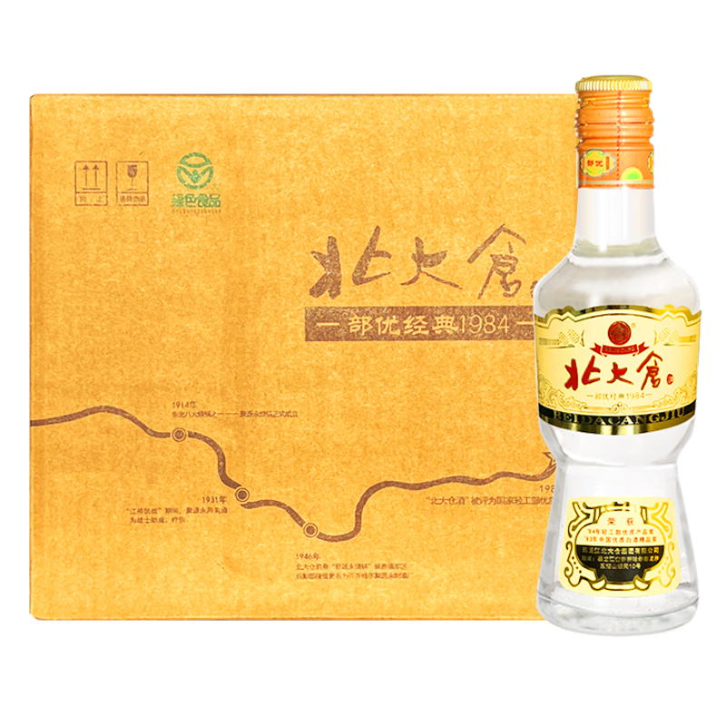 北大仓小部优经典酱香型白酒整箱装50度200ml*6瓶东北纯粮大曲酒 - 图3