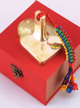 纯黄铜宗喀巴随i身擦擦模佛像泥复制工具图案清晰家用客厅把摆件