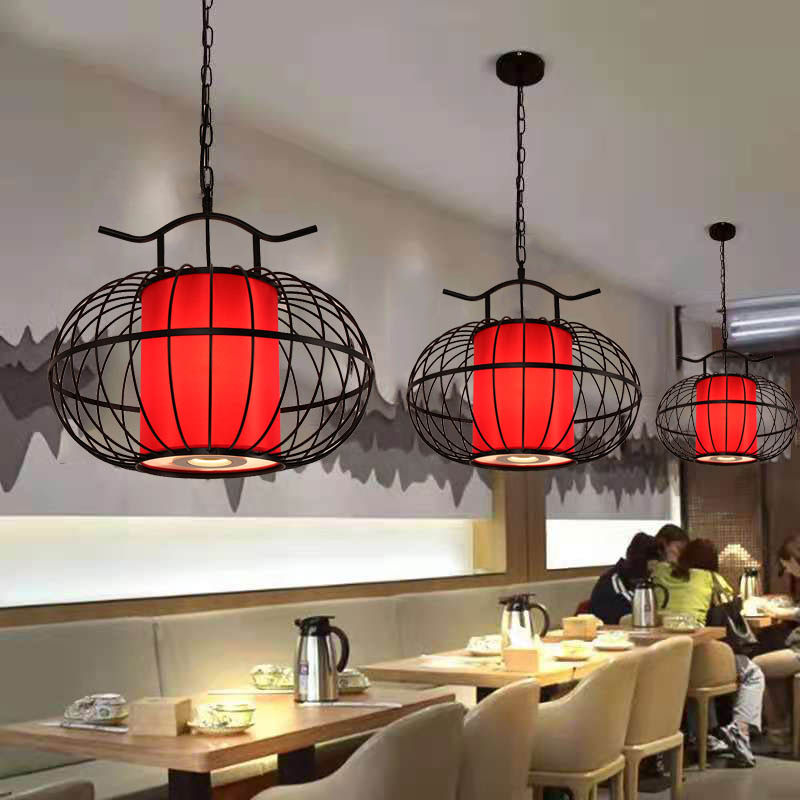 新火锅店吊灯带饭店卡座包间铁艺装饰灯笼国朝风,淘宝优惠券,粉丝福利购,淘宝优惠卷
