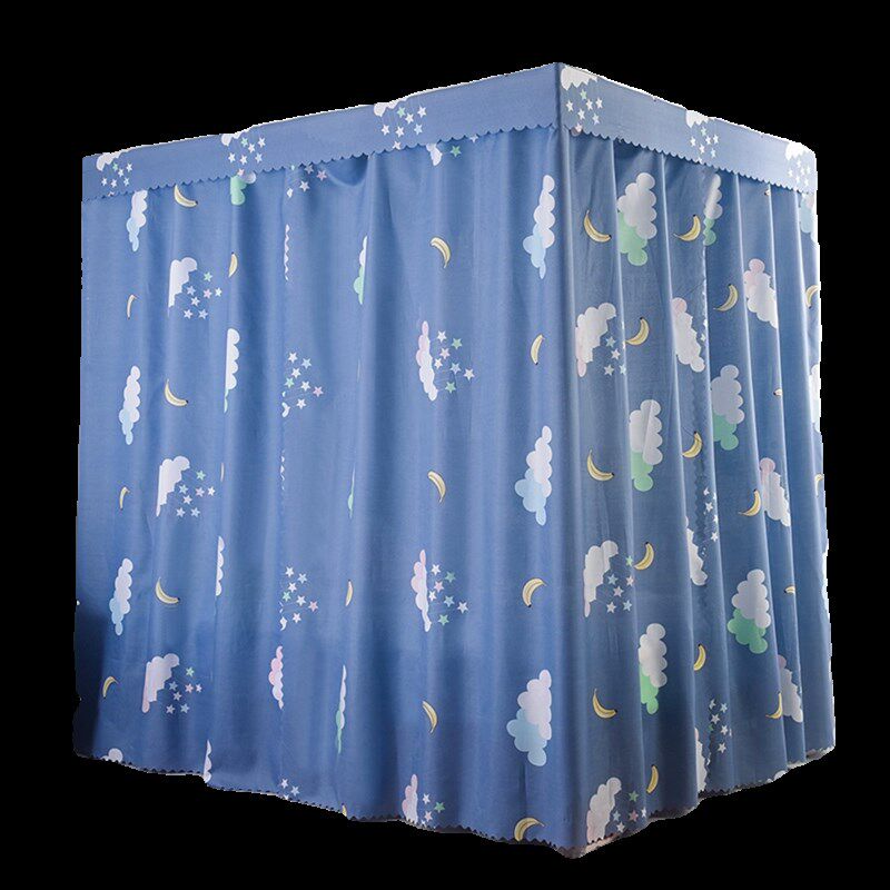 全包围遮光帘家用加高床幔隔断帘遮光布卧室双人床防尘挡风布帘,淘宝优惠券,粉丝福利购,淘宝优惠卷