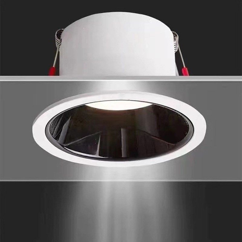 深防眩筒灯外置驱动嵌入式led无主灯三色变光家用天花吊顶灯孔灯,淘宝优惠券,粉丝福利购,淘宝优惠卷