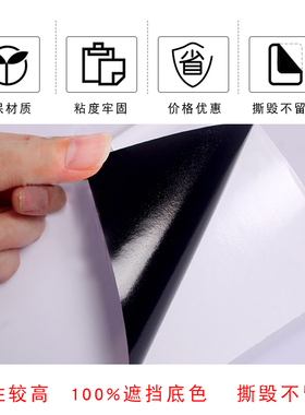北欧冰箱贴纸九鱼创意厨房家俱翻新改造装饰画防水自粘可移除贴画
