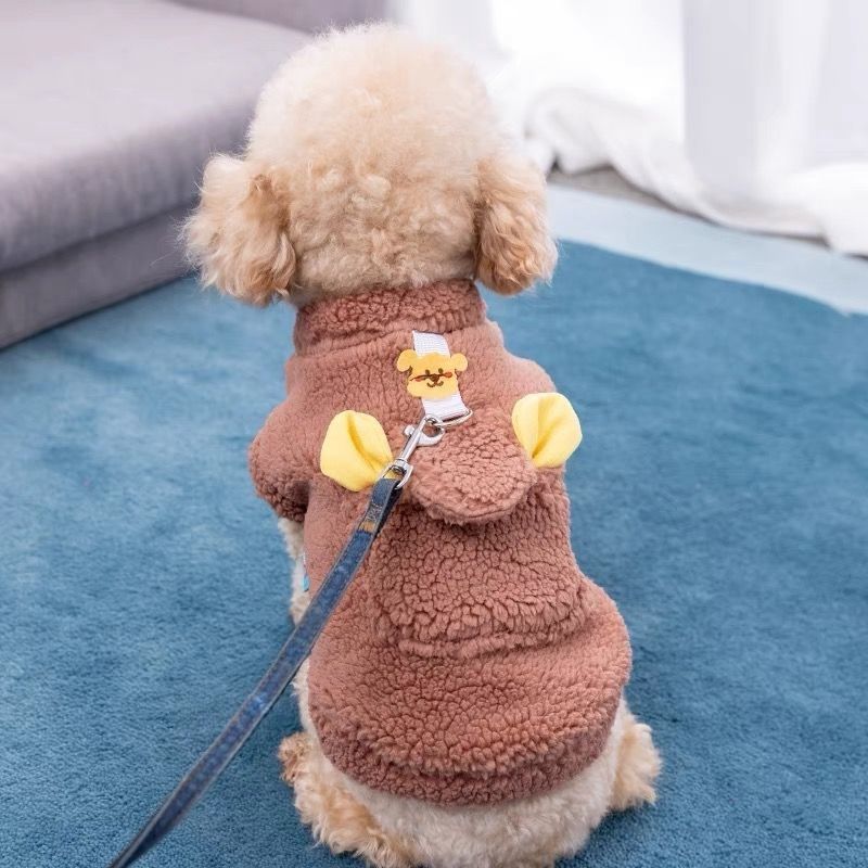 新款狗狗猫咪秋冬装牵引扣宠物秋冬季保暖比熊泰迪小型犬两脚衣服,淘宝优惠券,粉丝福利购,淘宝优惠卷