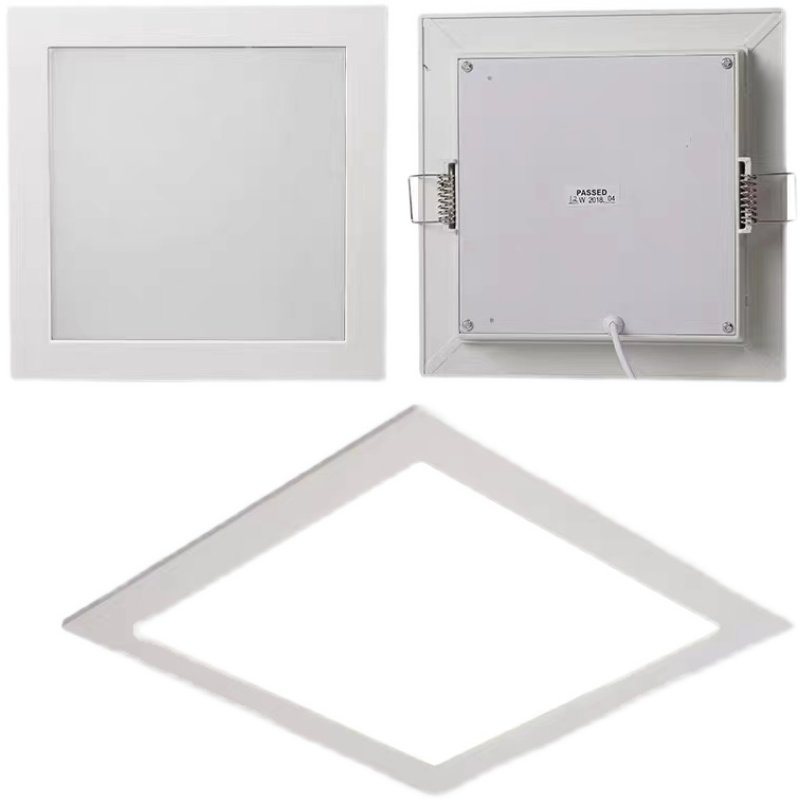 方形老式带卡簧厨卫灯开孔17x17厨房灯20x20浴室防水卫生间平板灯,淘宝优惠券,粉丝福利购,淘宝优惠卷